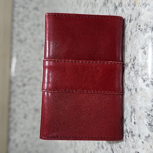 Yves Saint Laurent Leather Key Holder w/Free YSL Makeup Bag - Picture 3 of 14